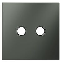 Накладка для розетки телевизионной оконечной TV+SAT S70 (титан) / Voltum VLS001606