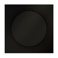 Накладка для светорегулятора поворотно-нажимного S70 (черный матовый) / Voltum VLS002008