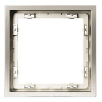 Рамка металлическая на 1 пост S70 Metal (никель) / Voltum VLSM120111