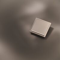 Клавиша для выключателя/переключателя одноклавишного с подсветкой S70 Metal (платина) / Voltum VLSM000210
