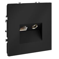 Розетка телевизионная TV+RJ45 кат. 6 S70 (графит) / Voltum VLS060707