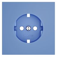 Накладка для розетки с заземлением S70 (деним) / Voltum VLS000615