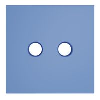 Накладка для розетки телевизионной оконечной TV+SAT S70 (деним) / Voltum VLS001615