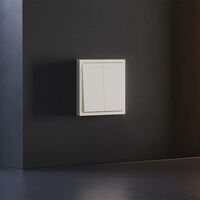 Клавиши для выключателя/переключателя двухклавишного S70 (хлопок) / Voltum VLS000313