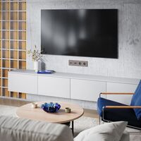Накладка для розетки TV+RJ45 кат. 6 S70 (капучино) / Voltum VLS002714