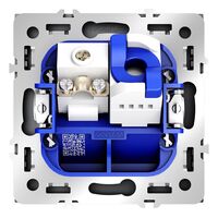 Розетка телевизионная TV+RJ45 кат. 6 S70 (графит) / Voltum VLS060707