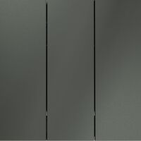 Выключатель трехклавишный S70 (титан) / Voltum VLS030106