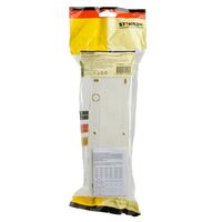 Розетка на 4 гнезда с заземлением София (белый) / Stekker MST16-14-01