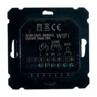 Терморегулятор Wi-Fi Катрин (черный) / Stekker GLS00-7119-05