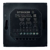 Терморегулятор Wi-Fi Эмили (черный уголь) / Stekker RSW00-5119-05