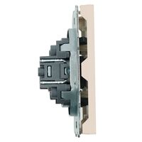 Розетка TV Эмили (кашемир) / Stekker RST00-5108-08