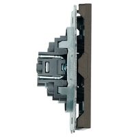 Розетка TV Эмили (антрацит) / Stekker RST00-5108-09