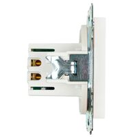 Розетка USB тип A Катрин (белый) / Stekker GLS10-7115-01