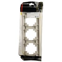 Рамка на 3 поста Катрин (шампань, Light) / Stekker PFR00-7003-02