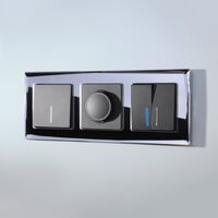 Рамка на 3 поста (черный, Diamant) / W0031208