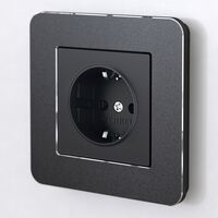 Рамка на 1 пост (черный, Platinum) / W0012608