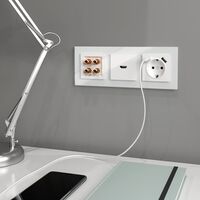 Розетка HDMI (белый) / Werkel W1186001