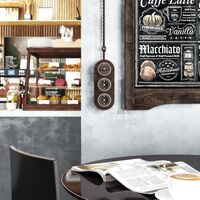 Выключатель на 4 положения двухклавишный Vintage (мокко матовый/хром) / W5822052