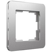 Рамка на 1 пост (алюминий, Platinum) / W0012606