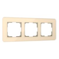 Рамка на 3 поста (айвори, Elite) / W0032443