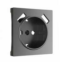 Накладка для розетки USB (графит матовый) / W1179564