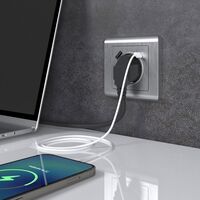 Розетка с заземлением, шторками и USB тип A+C (серебряный рифленый) / W1171709