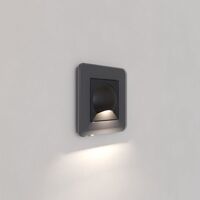 Встраиваемая LED подсветка Moon (черный матовый) / W1154408