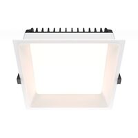 Встраиваемый светильник Okno 3000K 1x24Вт 120° / Maytoni DL054-24W3K-W