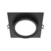 Встраиваемый светильник Hoop GX53 1x12Вт / Maytoni DL086-GX53-SQ-B