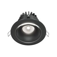 Встраиваемый светильник Yin 4000K 1x12Вт 60° / Maytoni DL031-L12W4K-B