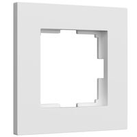 Рамка на 1 пост (белый матовый, Slab) / W0012961