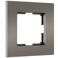 Рамка на 1 пост (бронза матовый, Slab) / W0012963