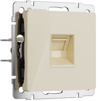 Розетка Ethernet RJ-45 (айвори акрил) / W1181043