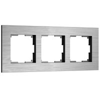 Рамка на 3 поста (алюминий) / Werkel W0033506