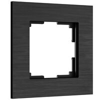 Рамка на 1 пост (черный алюминий, AluMax) / Werkel W0013508