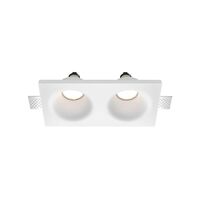 Встраиваемый светильник Gyps Modern GU10 2x10Вт / Maytoni DL002-DW-02-W