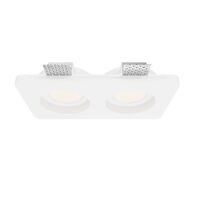Встраиваемый светильник Gyps Modern GU10 2x10Вт / Maytoni DL002-GU10-02-W