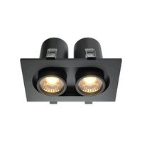 Встраиваемый светильник Hidden 3000K 2x10W 36° / Maytoni DL045-02-10W3K-B