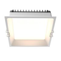 Встраиваемый светильник Okno 3000-4000-6000K 24W 100° IP 44 / Maytoni DL056-24W3-4-6K-W