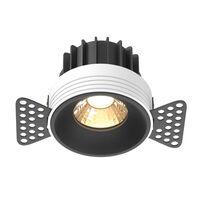 Встраиваемый светильник Round 2700K 12W 60° / Maytoni DL058-12W2.7K-TRS-B