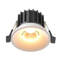 Встраиваемый светильник Round 2700K 12Вт 60° IP 20 / Maytoni DL058-12W2.7K-W