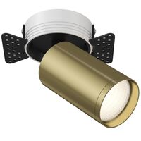 Встраиваемый светильник (Набор) FOCUS S 1x10Вт GU10 / Maytoni C058CL-1BBS