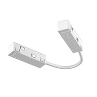 Коннектор питания угловой гибкий 15см Exility белый / Maytoni TRA034CPC-42W-15-1