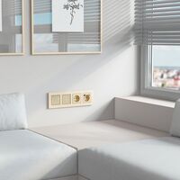 Рамка на 4 поста (шампань, AluMax) / Werkel W0043511