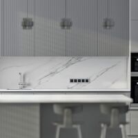 Рамка на 5 постов (серебро матовый, Slab) / Werkel W0052965