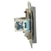 Розетка компьютерная RJ-45 Катрин (графит) / Stekker GLS00-7107-06