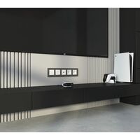 Рамка на 5 постов (бронза матовый, Slab) / Werkel W0052963