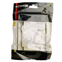 Рамка на 1 пост Катрин (золото, Light) / Stekker PFR00-7001-08