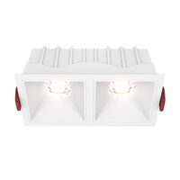 Встраиваемый светильник Alfa LED 4000K 2x10Вт 36° Dim Triac / Maytoni DL043-02-10W4K-D-SQ-W