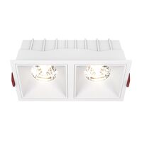 Встраиваемый светильник Alfa LED 3000K 2x15Вт 36° / Maytoni DL043-02-15W3K-SQ-W